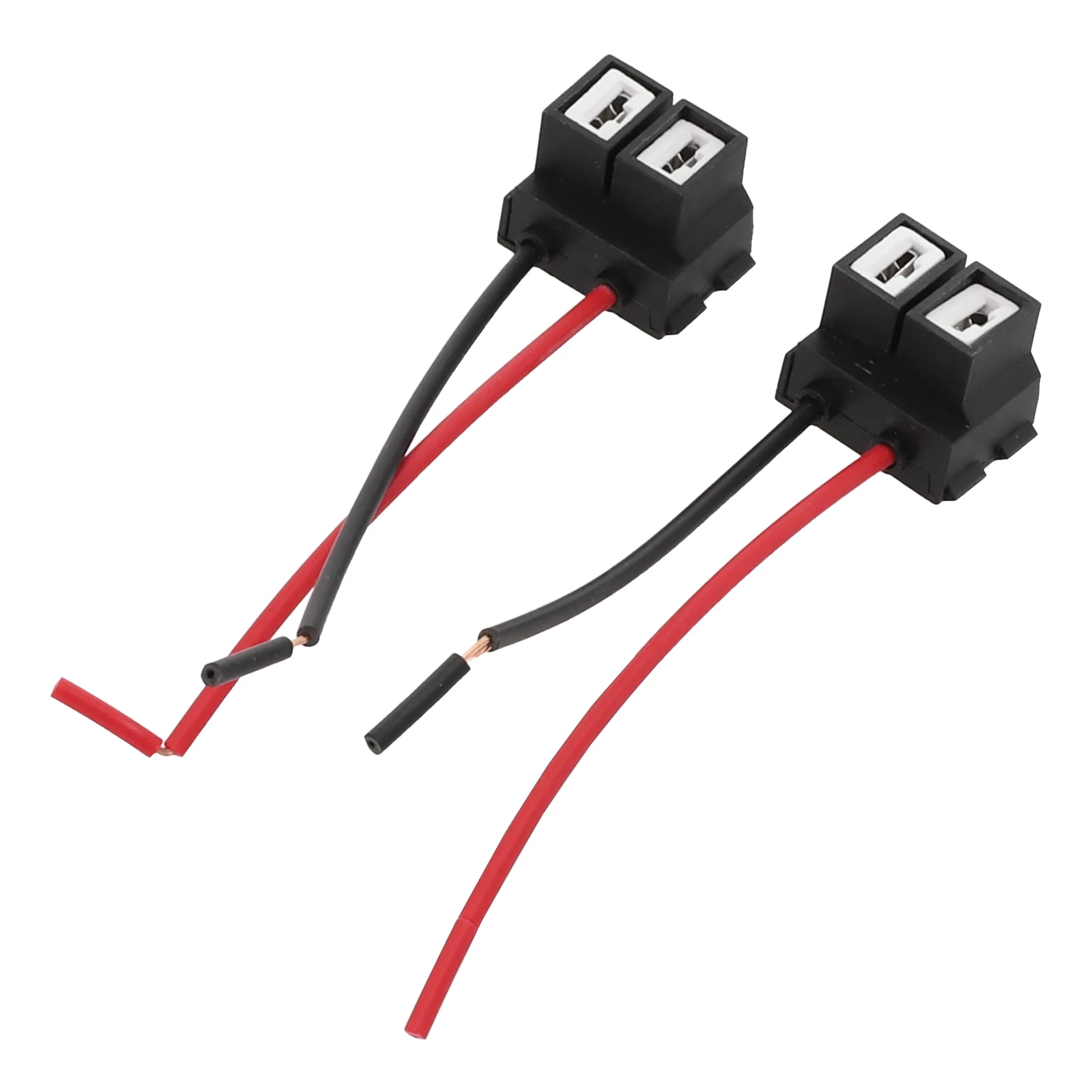 Bracket H7 Lamp Holder Automotive Black Cable Car Connector Headlight LED Non Deformation Quick Installation Wire