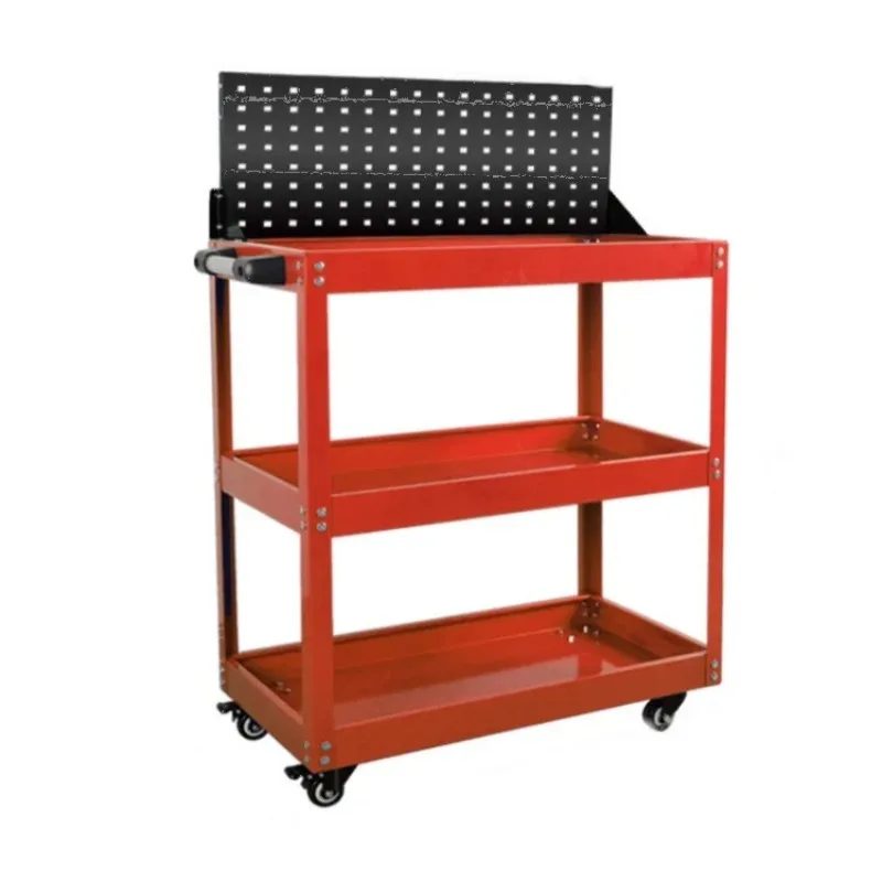 High Quality  Mechanic Tool Cart Tool Cart with Drawer Rack Holder Rolling Multi Functional Tool Cart