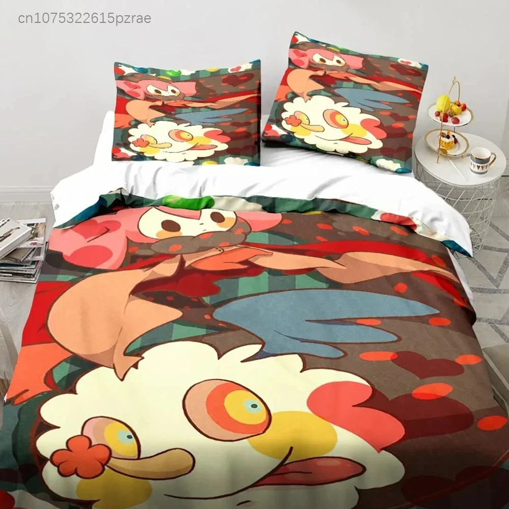 Puella Magi Madoka Magica Bedding Set Bedroom Soft Modern Bedspreads Comefortable Kids Duvet Cover Quilt Cover And Pillowcase