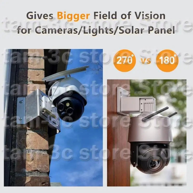 D0UA Universal Camera Mount Stand สำหรับอุปกรณ์ติดตามความปลอดภัยที่มีมุมปรับได้