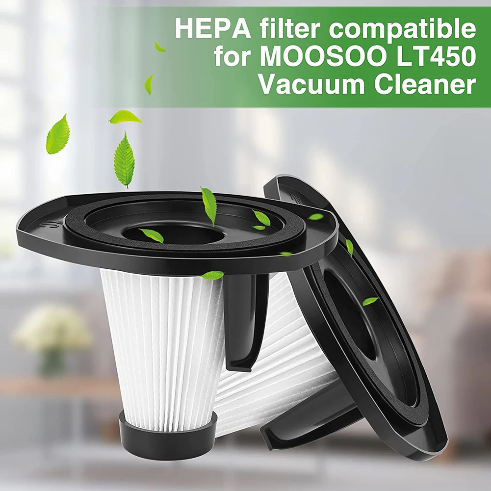 Vacuum Filter High Quality Filters 12pcs/set 6 Filter 6 Sponge For MOOSOO LT450 Reusable Vacuum Cleaner Washable Home