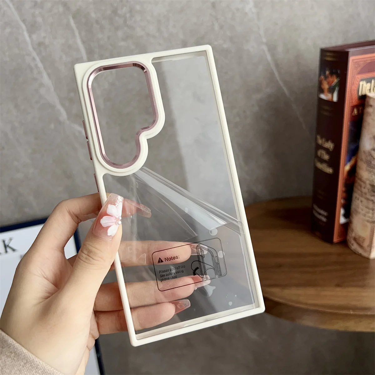 

High Transparency Defender Rugged Case for Galaxy S24 Ultra S21 S22 S23 Plus Shockproof Heavy Duty Clear Protective Cover