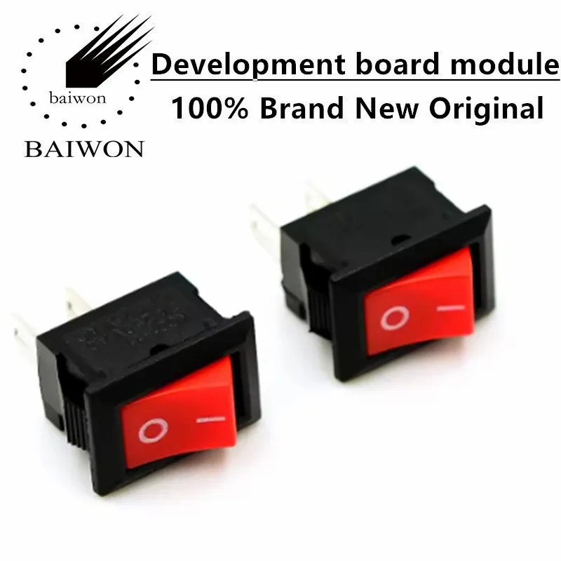 Ship type switch KCD1-11-2P small boat type switch button switch