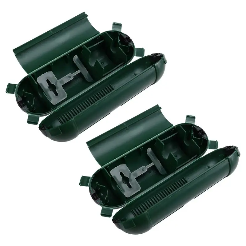 Special Offer~2PCS Outdoor Extension Cord Safety Cover With Waterproof Seal Electrical Connection Box To Protect Outdoor Outlet