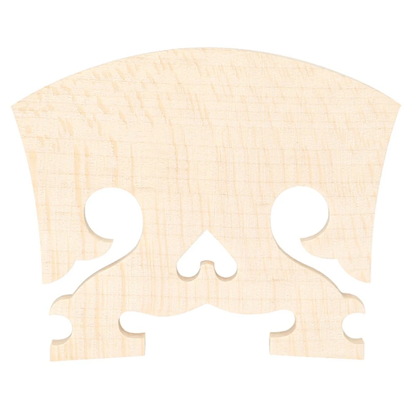 Baroque Violin Code 10 Heart-Shaped Maple Piano Code Violin Bridge Violin Accessories Maqiao Code