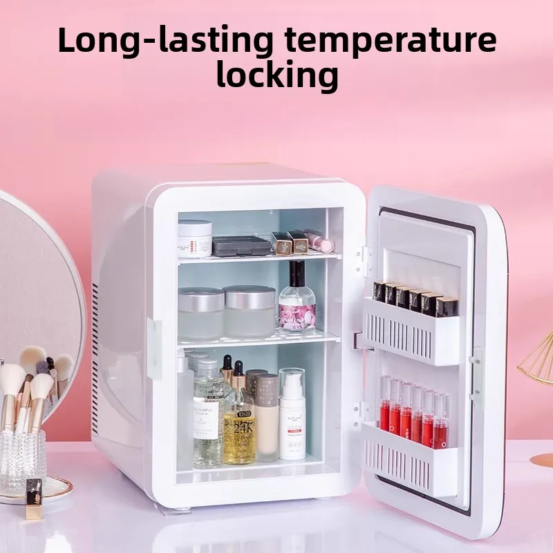 Kulkas Pendingin Mini Penyimpanan ASI: Termoelektrik Rumah Mobil Portabel Lapisan Ganda Dingin Cepat - Layar LCD Kotak Tenang Ramah Lingkungan ‌