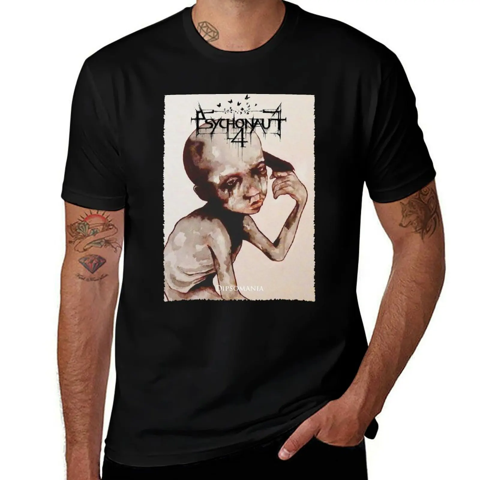 

PSYCHONAUT 4 BAND T-Shirt cotton t shirt pack t shirt personalised T-Shirt