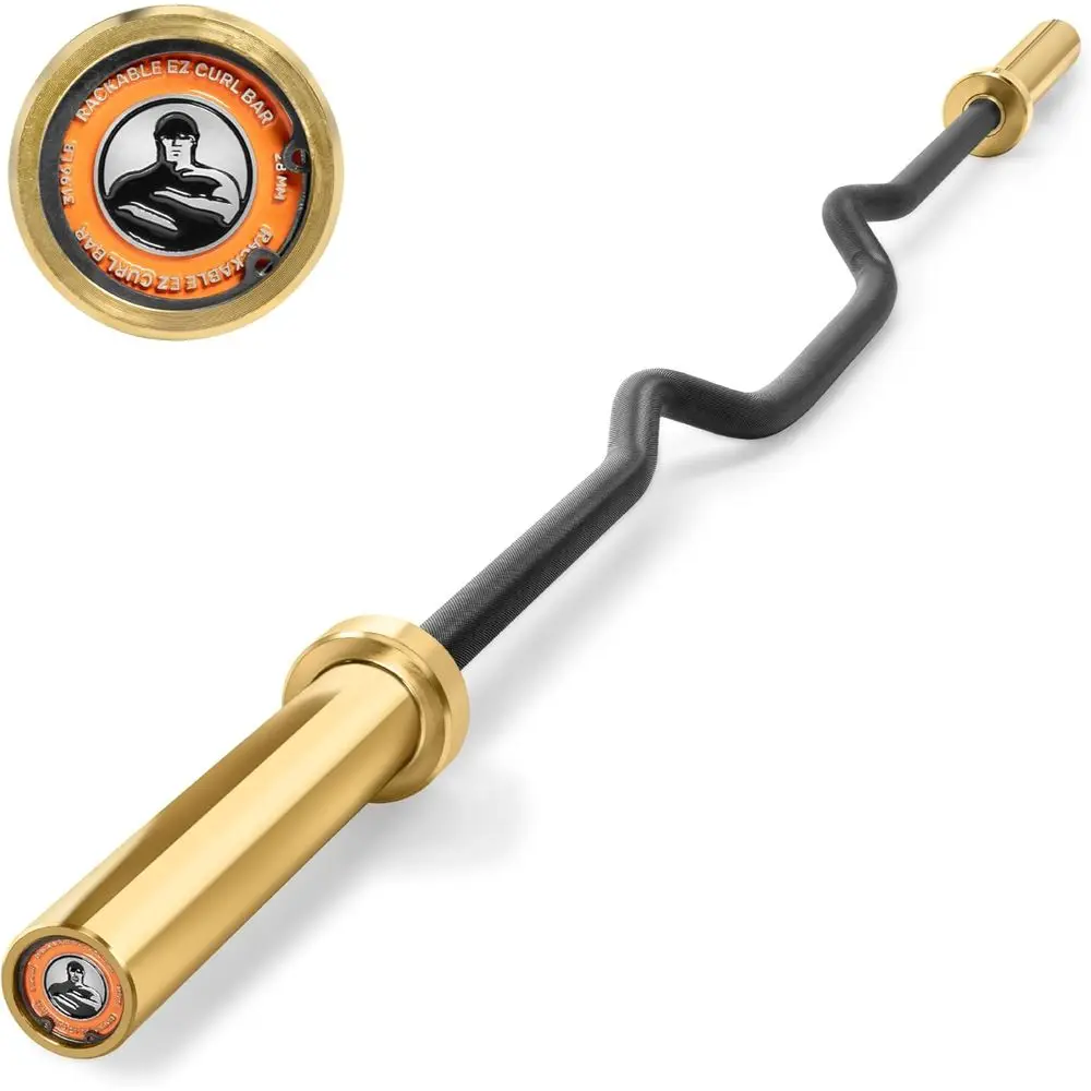 

Ergonomic Curved Barbell for Joint-Friendly Weightlifting and Curls