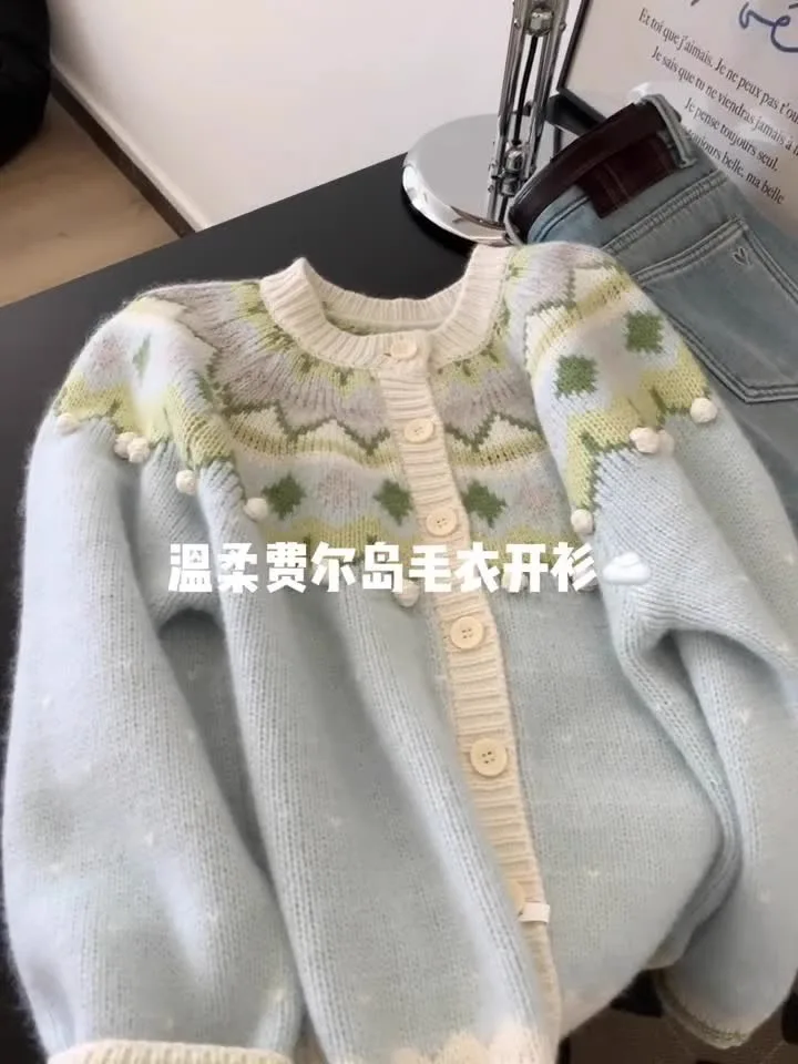 البلوزات لاعبا بالأزرار النسائية للمرأة الكورية نمط غرامة فضفاضة متماسكة اللؤلؤ تقليم سليم صالح BF Y2K ارتداء المهنية أنيقة OL #3