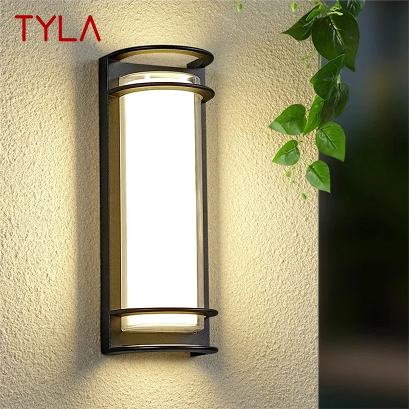 

TYLA Contemporary LED Outdoor Wall Lamps Electric Simplicity Waterproof Balcony Hallway Courtyard Villa Gate Hotel