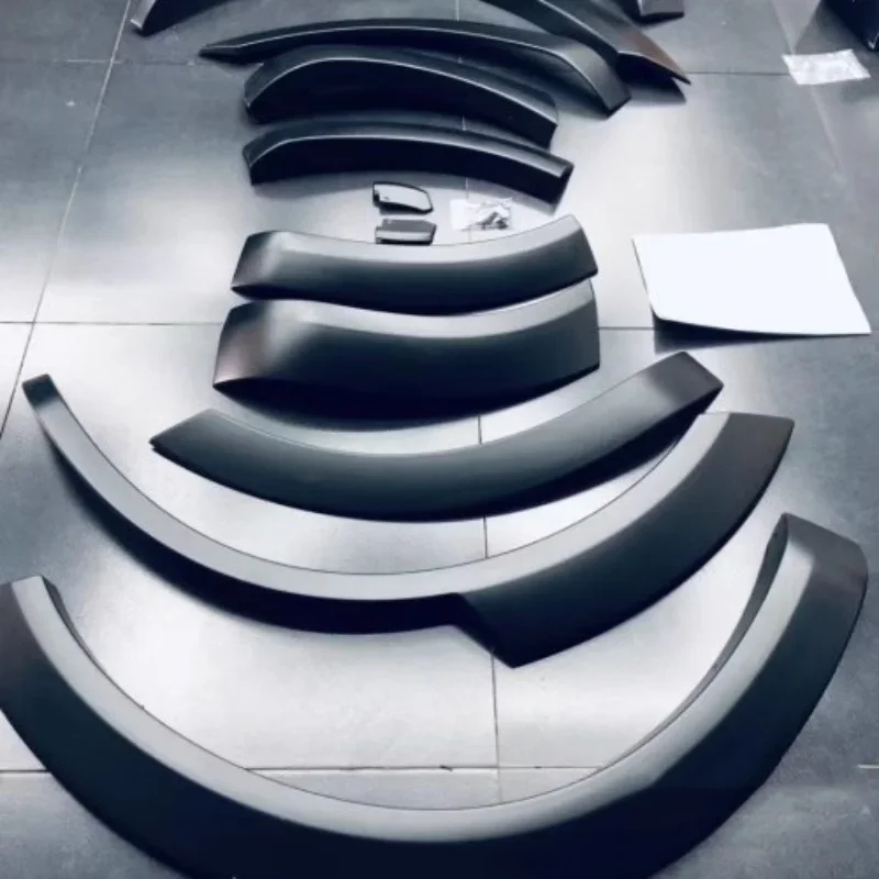 

Customized12pcs Car Front Rear Wheel Eyebrow for Volkswagen vw Touareg 2011-2018 Modified New Style Wide FenderCustomized