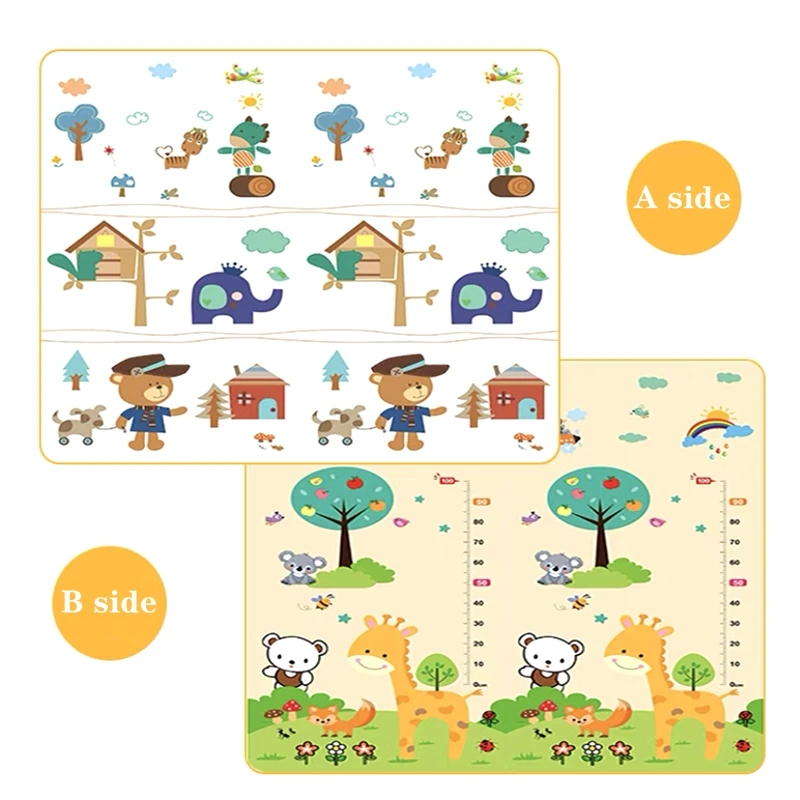 Baby Play Mat Large Size Thickness 0.5cm Children Puzzle Toy Crawling Carpet Kids Rug Game Activity Gym Developing Rug Foam Soft view 5