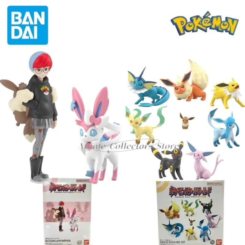 bandai-original-scale-world-pokemon-paldea-region-penny-sylveon-eevee-flareon-vaporeon-jolteon-glaceon-espeon-anime-figures-toys