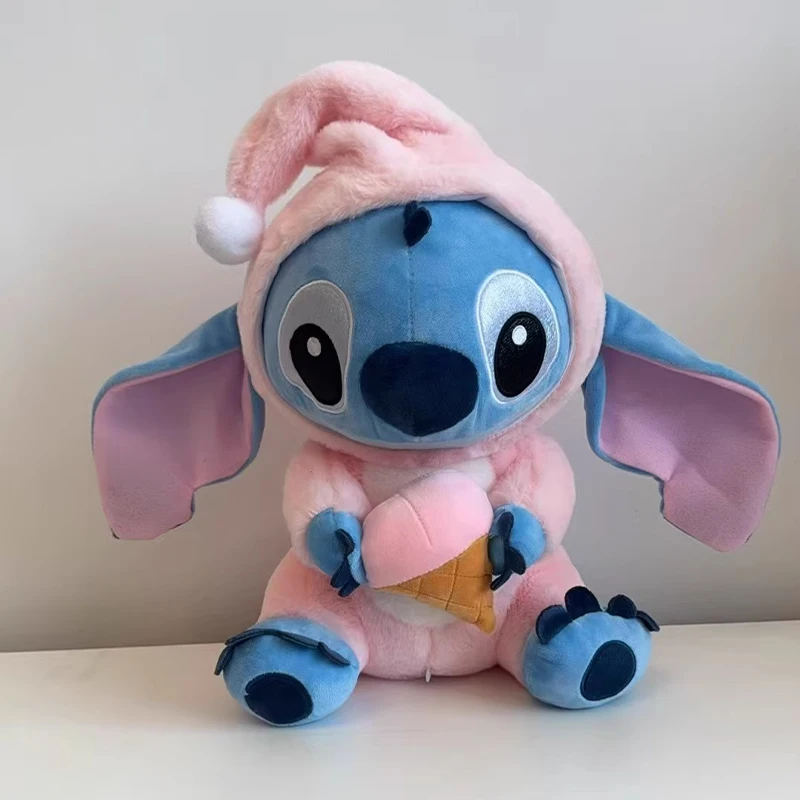 Hot Kawaii Disney Stitch bambola di peluche giocattoli Anime Lilo & Stitch bambola di pezza carino Stich bambola di peluche regalo di compleanno giocattolo