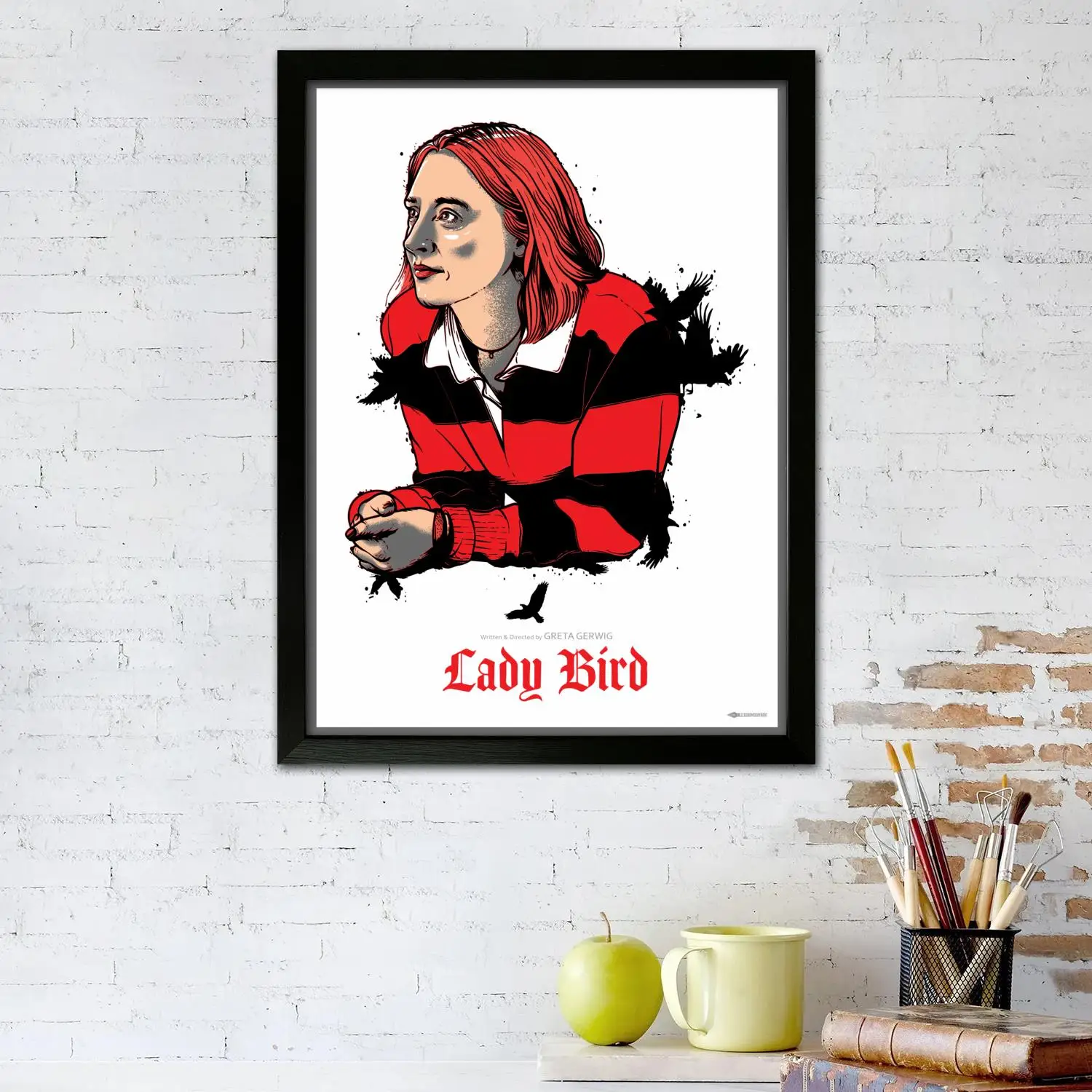 ladybird Canvas Art Poster and Wall Art, Picture Print, Modern Family, Bedroom Decor, Posters,Decorative painting