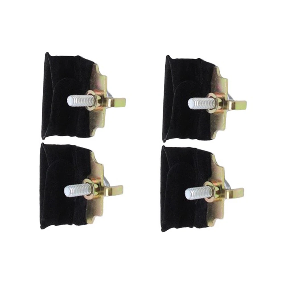 For Corvette 1969-1996 Window Cushion Pads 4 Piece ABS Set for Reducing Glass Rattle and Supporting Channel Stability