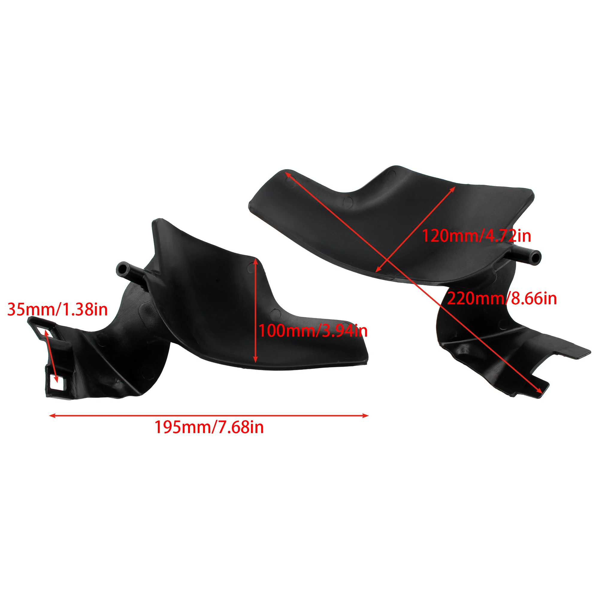 Osłona termiczna motocykla Harley deflektor powietrza w środkowej części ramy 2018-2023 Softail Breakout Street Bob Fat Boy Low Rider