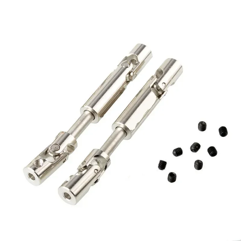 

RC Car Metal Upgrade Universal Joint Drive Shaft For WPL C14 C24 B14 B16 B24 B36 MN D90 D91 D96 99S HengLong JJRC FY Spare Parts