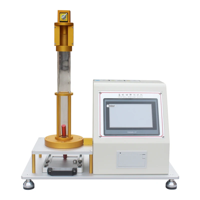 Rubber Coefficient Test Machine Sponge Falling Ball Drop Tester Sponge Foam Hardness Testing Machine