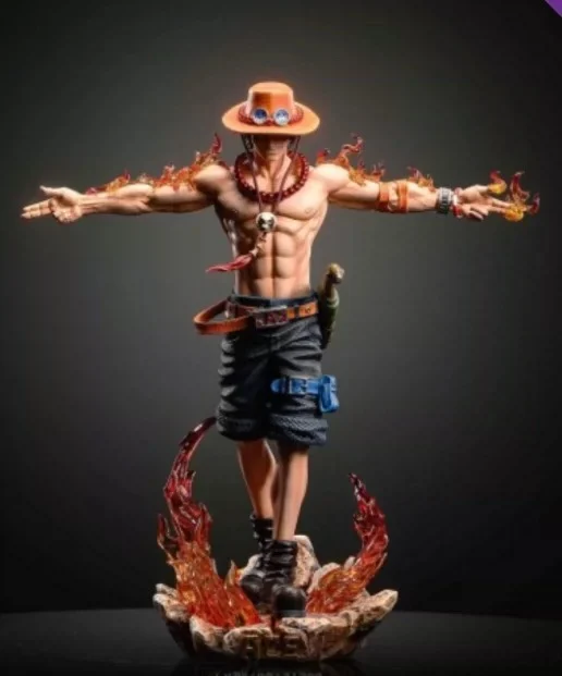 [Spot] ONE PIECE LX MAX ratio, three brothers, Ace figure ornament gk ornament