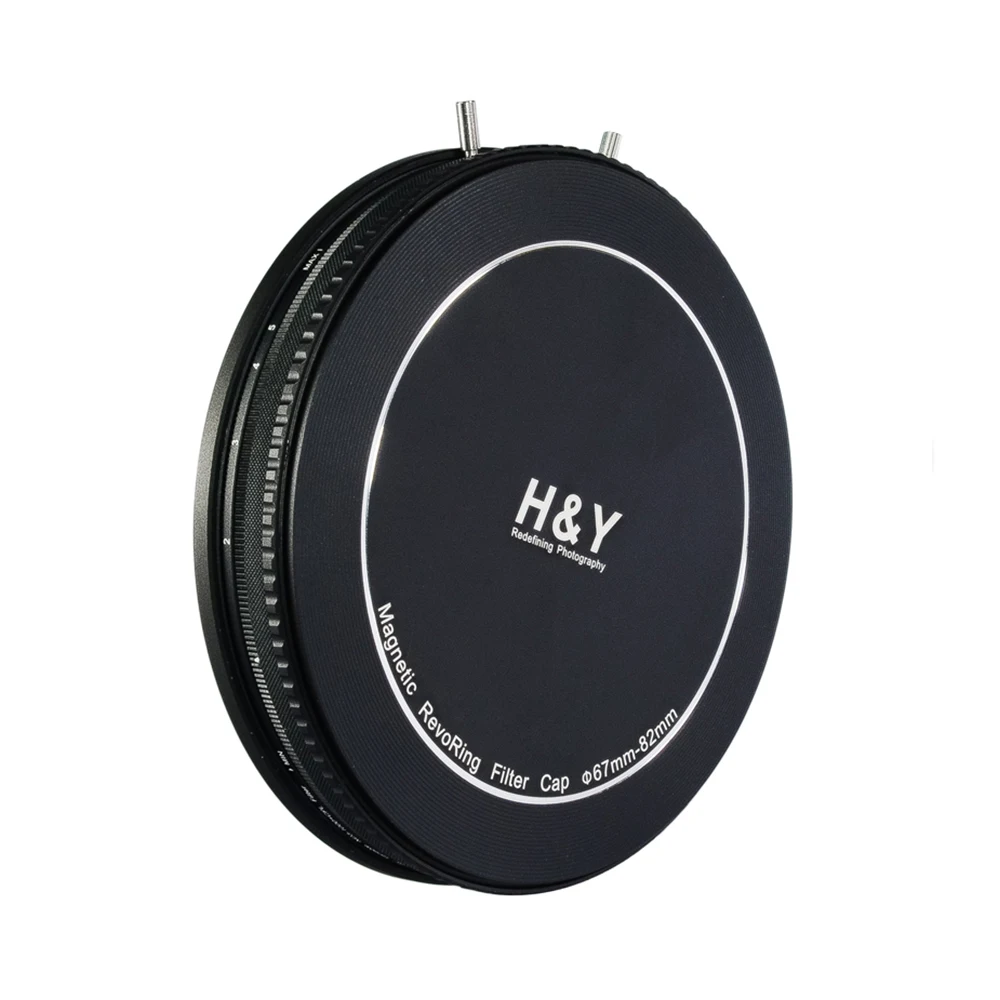 H&Y RevoRing Series Camera Lens Filter Cap Aluminium Front And Back Cap 67mm 72mm 77mm 82mm 95mm Only For RevoRing Filters