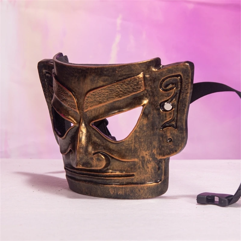 Drei-Sterne-Hügel-Maske, Cosplay-Maske, Vollgesichtsmaske, Halloween-Kostüm, Zubehör für Damen und Herren, Halloween-Maskerade,