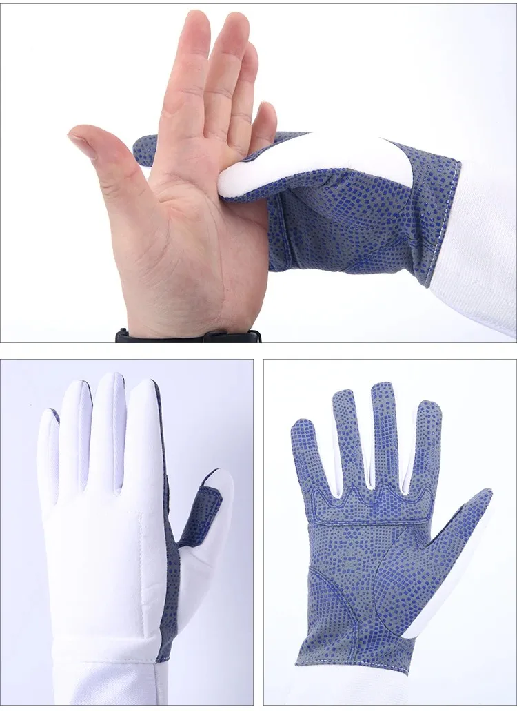 New Padded Fencing Gloves for  Adult Children\'s Anti-skid Training Foil Sabre Epee Training Special Fencing Equipment