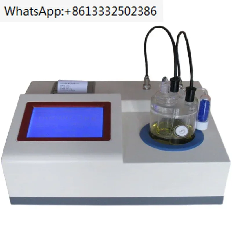 Fully automatic moisture analyzer for oil chemical solvent detection Coulombic method