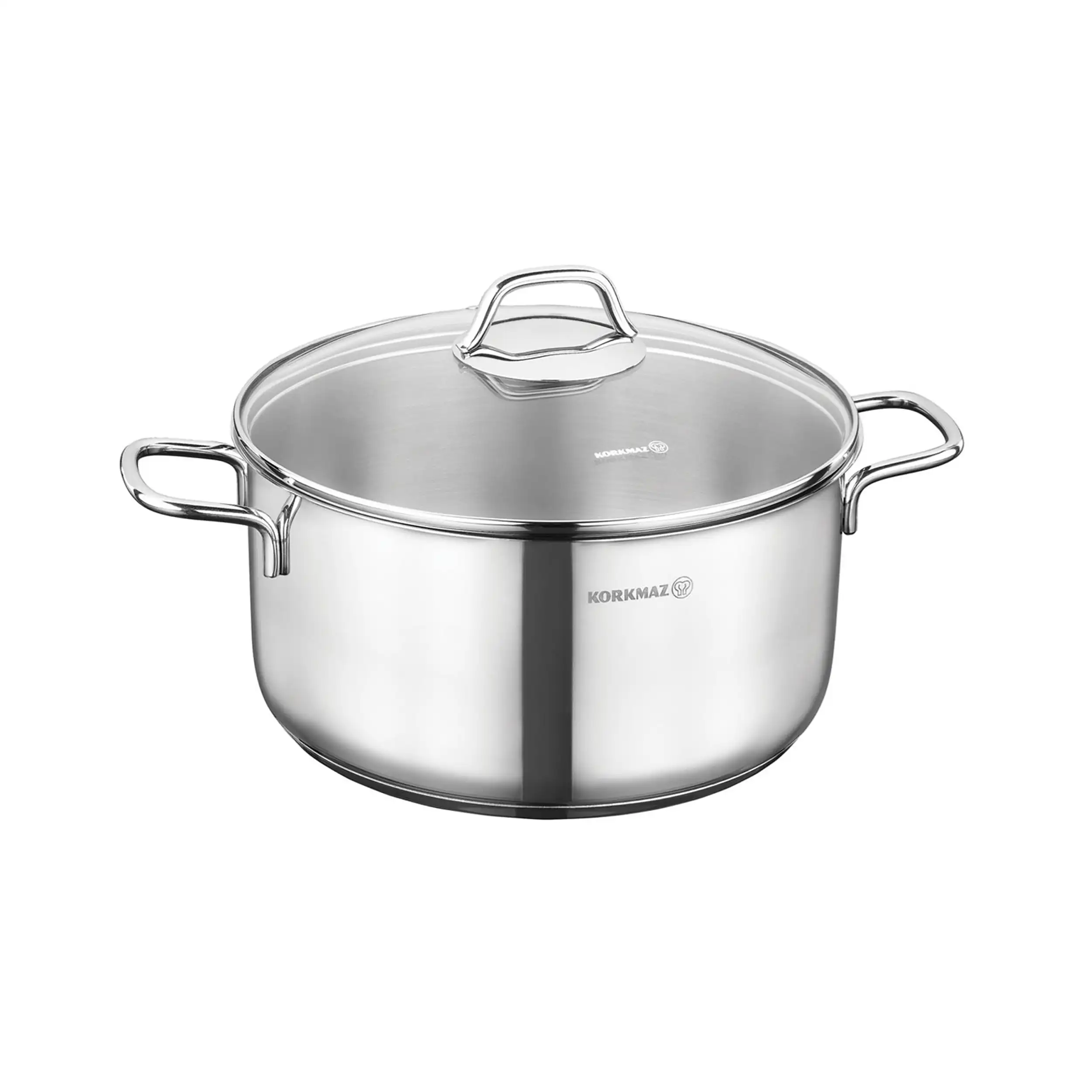 

Perla 2 Piece 4 Liter Stainless Steel Casserole with Lid in Silver