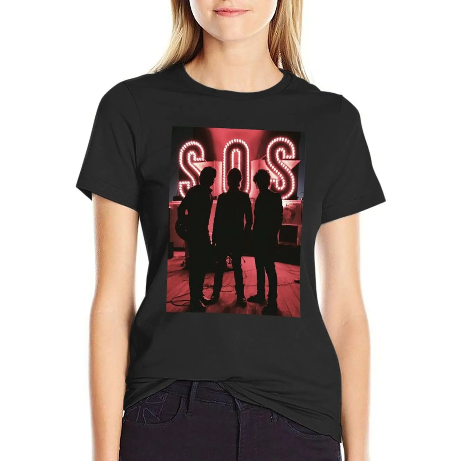 

Jo Bros. T-Shirt plain anime new edition summer clothes tshirts for Women