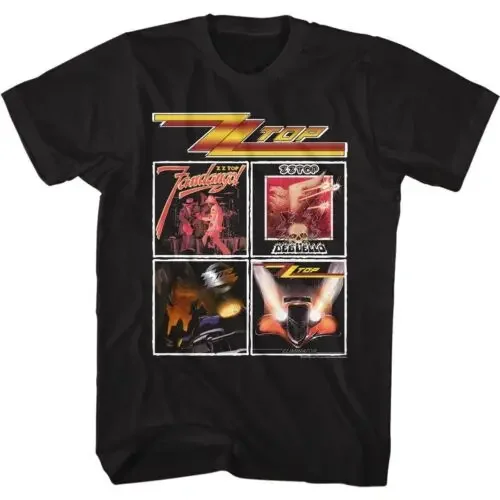 Zz Top -  Albums - Short Sleeve -  T-Shirt