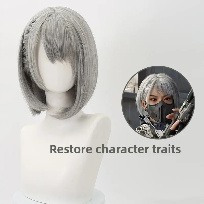 

MaiXiaowen Hackclaw Cosplay Wig MiukoCosplay Game Delta Force Cosplay