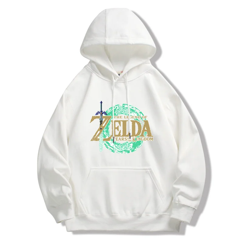 (Uniqlo) Legend of Zelda Kingdom of Tears Game HoodieTop felpa con cappuccio a maniche lunghe da uomo felpa con cappuccio in cotone Top Summer Women