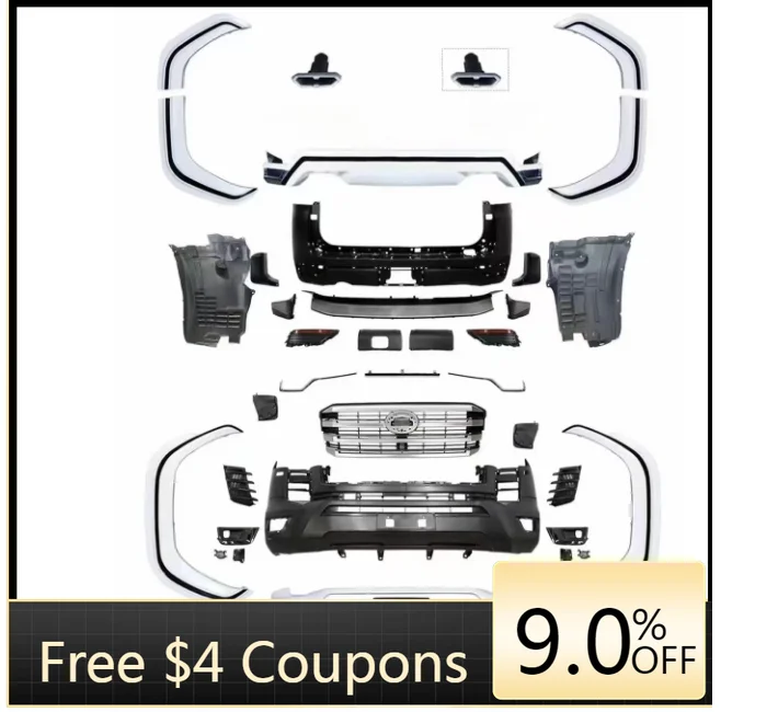 

BR High Quality Body Kit for LC300 Land Cruiser Low-End Upgrade with Mona Lisa Front and Rear Bumpers High-End Model FJ Cruiser