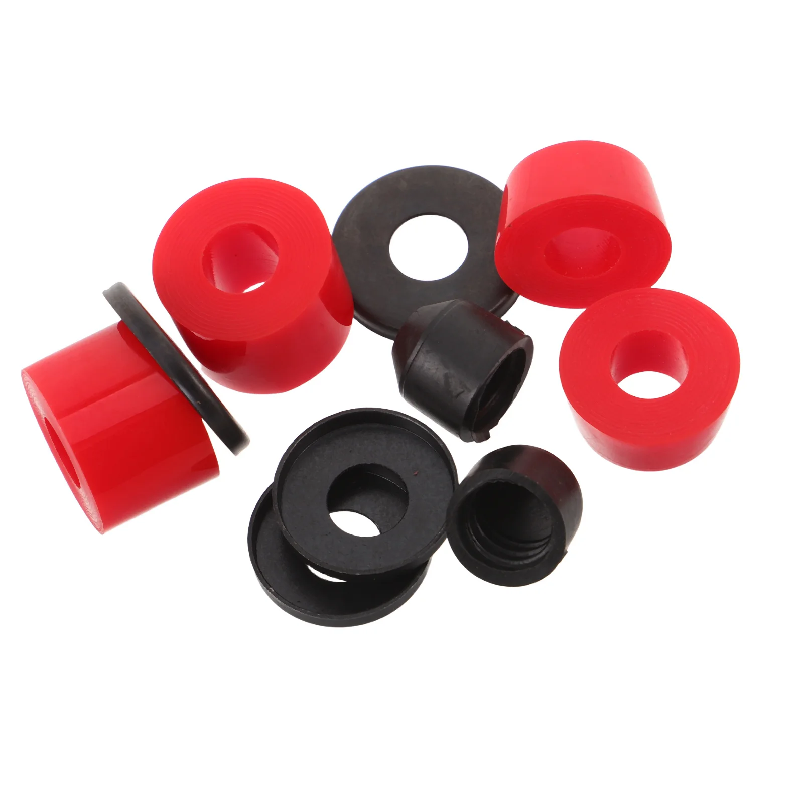 

1 комплект втулок для скейтборда, амортизирующие прокладки из полиуретана для лонгбордов, роликовых коньков, сменные шарнирные чашки, шайбы для скейтборда