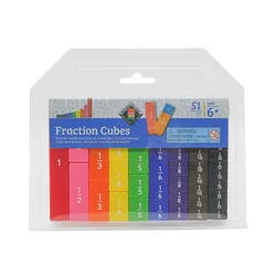 Elementary School Teaching Demonstrator Fractions Decimal Percentages Block Teaching Tool Addition Subtraction Fraction Cube Bar