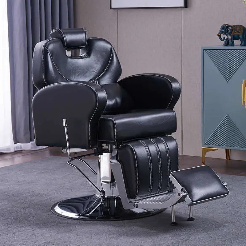 

Barbershop Foldable Backrest Barber Chair Speciality Comfort Luxury Barber Chair Cadeira De Barbeiro Beauty Furniture