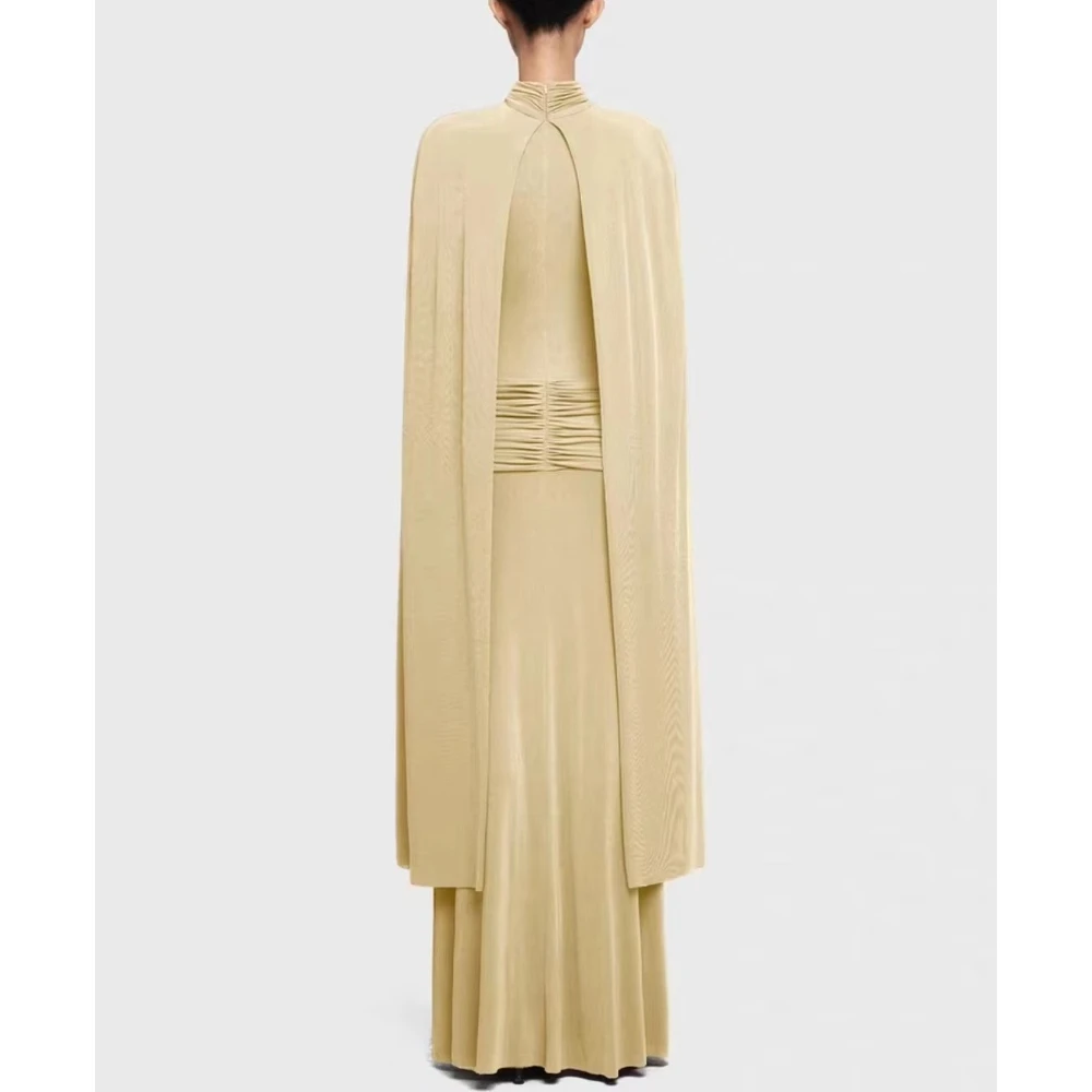 فساتين سهرة أنيقة ذات ثنيات ضيقة، فستان طويل مثير للمشاهير، فستان رائع عالي الجودة للحفلات الراقصة للنساء حسب الطلب