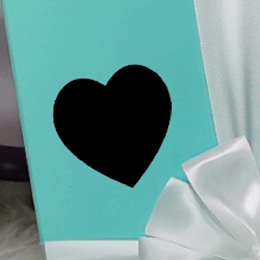 

Black Heart Self Adhesive Decorative Sealing Labels Gift Tags Envelope Envelope Sealing Stickers Multi Function Supplies