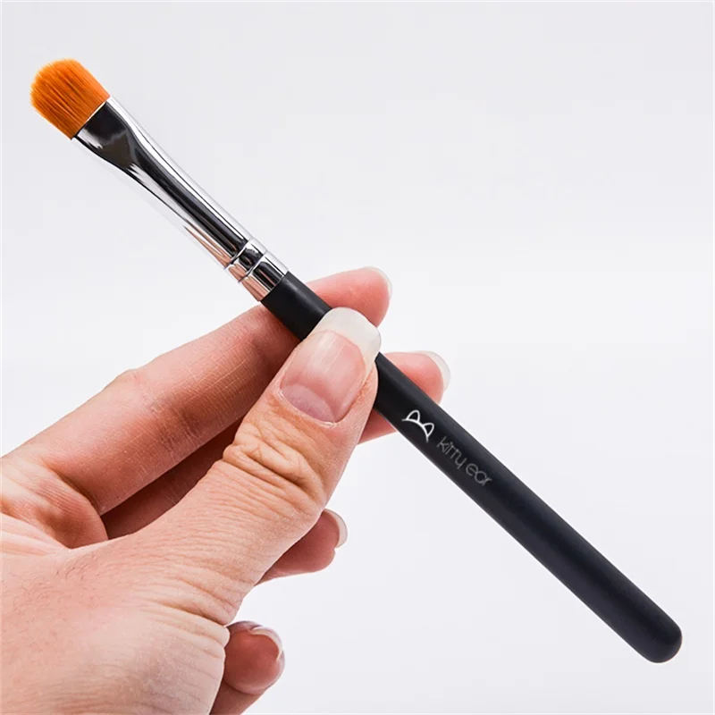 Eye Makeup Brush Eye Shadow Eyeliner Pen Professional Makeup Brush Black Beauty Brush Simple Fashion Black Handle