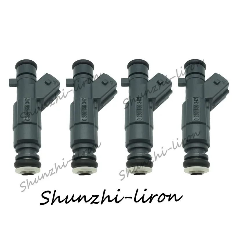 4pcs Fuel Injector Nozzle For Buick Excelle 1.6/1.8 Shanghai G-M Roewe 550 OEM: 0280156342