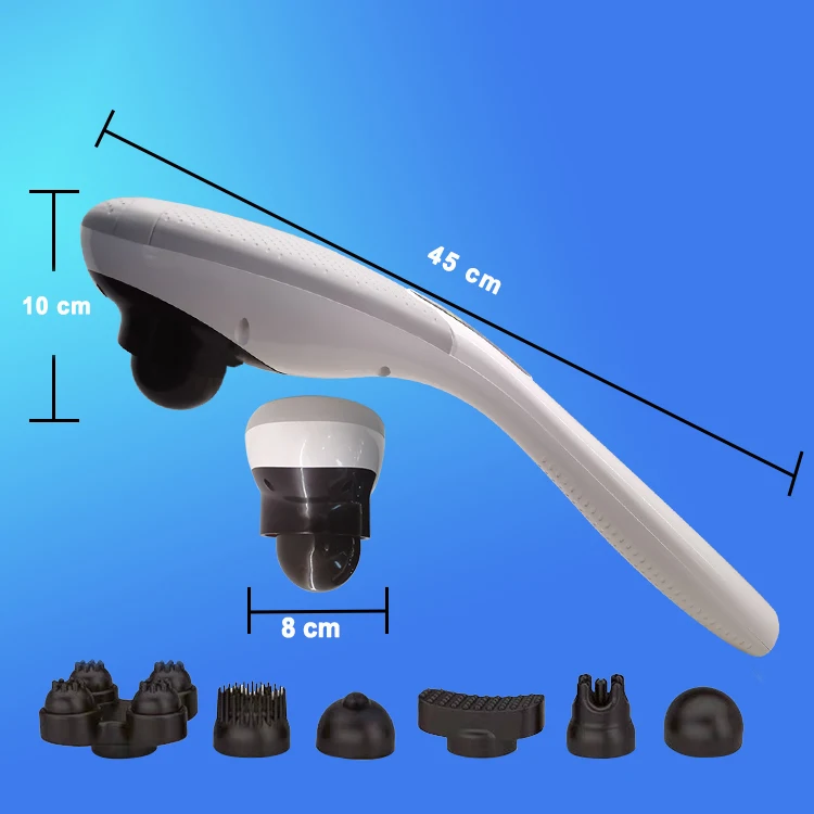 Smart Library JINBOYANG DC12V Handheld Rechargeable Vibrating Back Leg Waist Neck Massager Machine To Reduce Pain And Fatigue