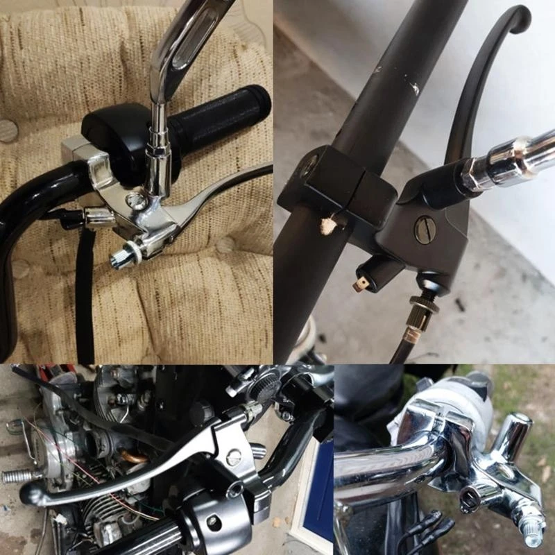652F 25mm Universal Left Hydraulic Brake  Cylinder for Motorcyle Kids ATV  Moped Pit Dirt Bike