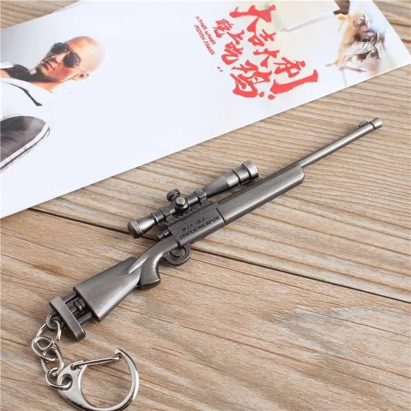 

Периферийный ручной пистолет PlayerUnknown's Battlegrounds, модель 98K AWM SKS M24, брелок для ключей с курицей и едой