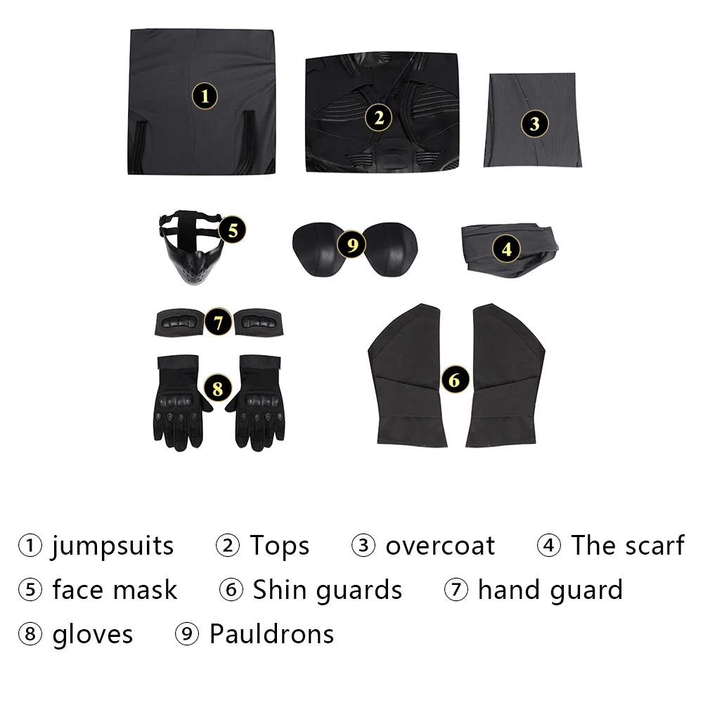 

Костюм для косплея Paul Atreides, мужской доспехи, боди, плащ, полный комплект, наряды для карнавальной вечеринки на Хэллоуин