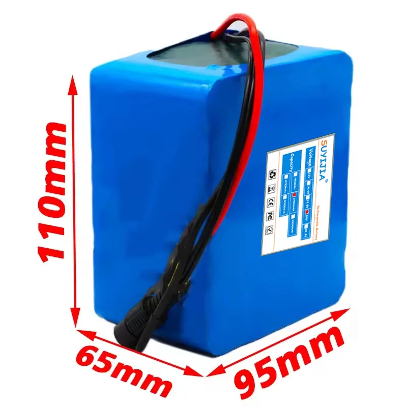 แบตเตอรี่ลิเธียมไอออน Nouveau 24V 17.5Ah 6S5P 18650 25.2v 17500mAh สำหรับจักรยานไฟฟ้าแบบชาร์จได้