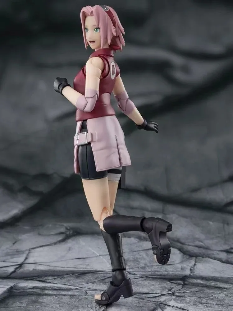 BANDAI Genuino NARUTO Anime Figura SHF Sakura Haruno Modello Finito instock