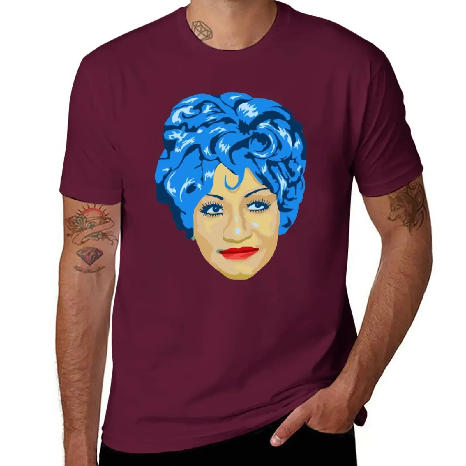 graphic tees mens graphic t-shirts big and tall Celia Cruz T-Shirt anime clothes boys whites shirts oversized t shirt harajuku