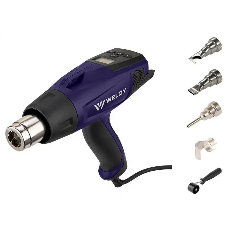 Intelligent 2300W  Anti-scalding Car Interior Film Digital Display Plastic Welders Hot Heat Gun