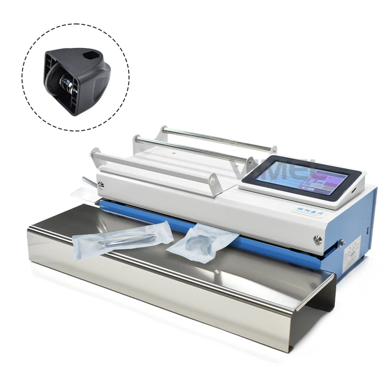 Fully Automatic Sealing machine with cutting medical dental package machine packing equipment with color touch screen
